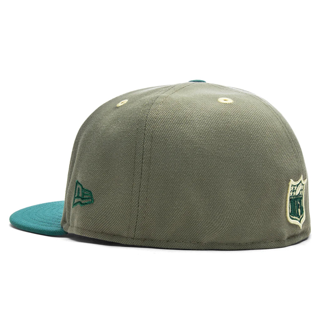 Feature x New Era 59FIFTY Fitted Las Vegas Raiders Green Back Emerald Green