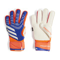 adidas Predator Match Fingersave Goalkeeper Gloves Lucid Blue Red White