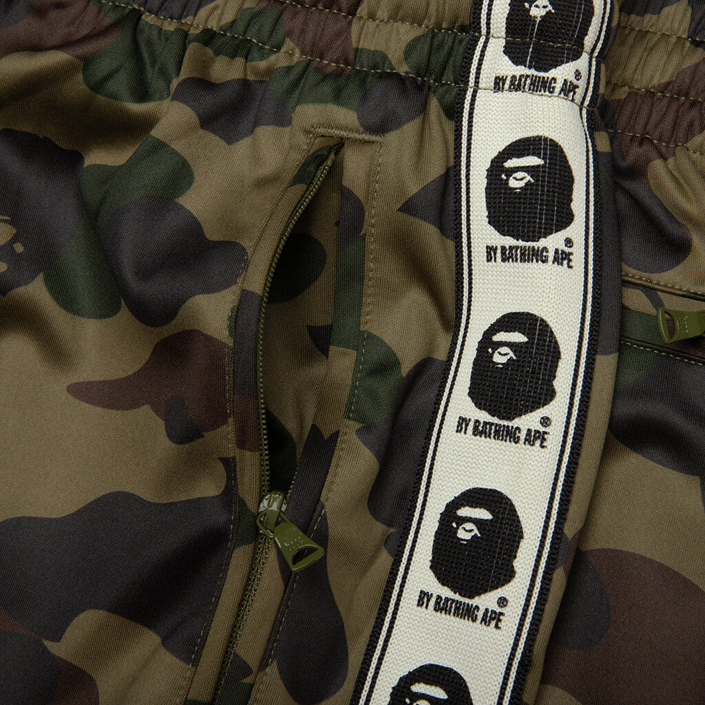 1st Camo Loose Fit Track Pants Green