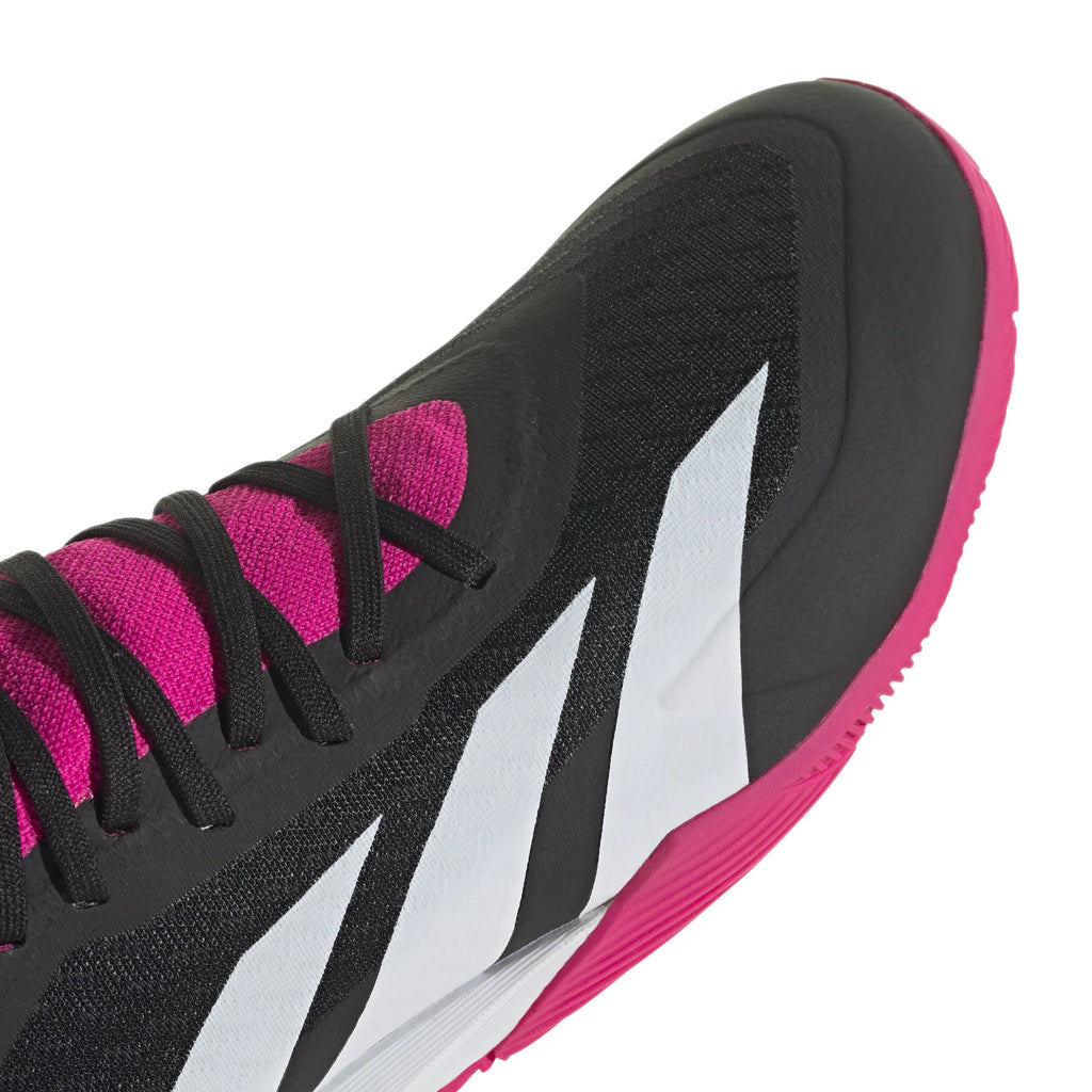 adidas Predator Accuracy3 IN Indoor Soccer Shoes Black White Shock Pink