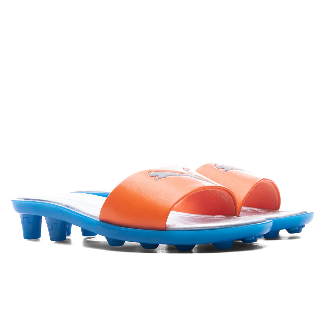 Puma x Fenty Womens Slide Chic Rickie Orange Racing Blue