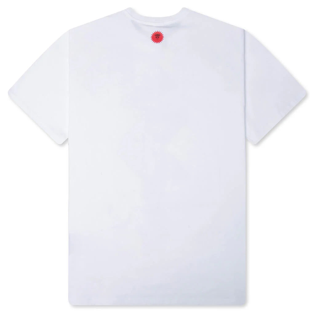 Origami S S Tee White