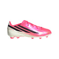 adidas F50 Hyperfast League Firm Ground Youth Soccer Cleats Turquesa Black Gold