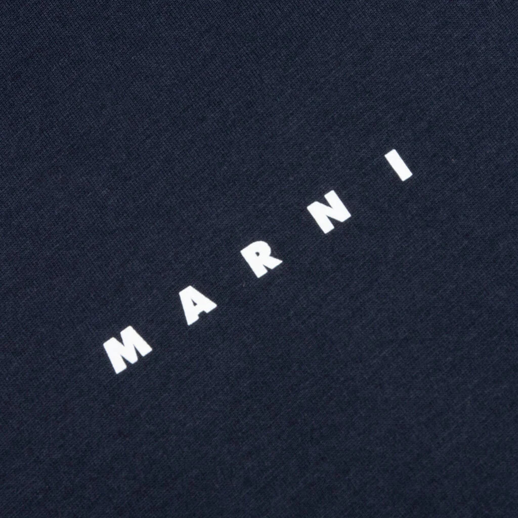 Crewneck S S T Shirt Blue Black