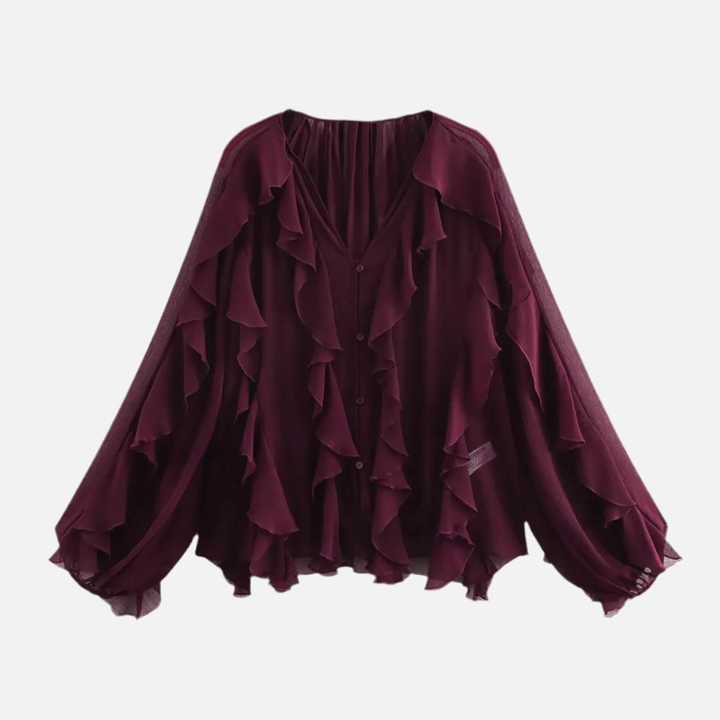 Camisa Babados Vívian
