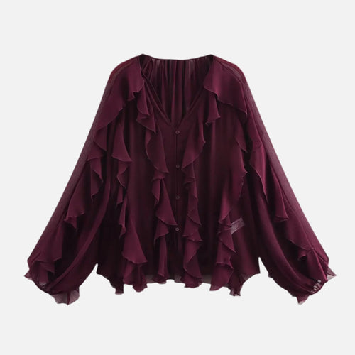 Camisa Babados Vívian