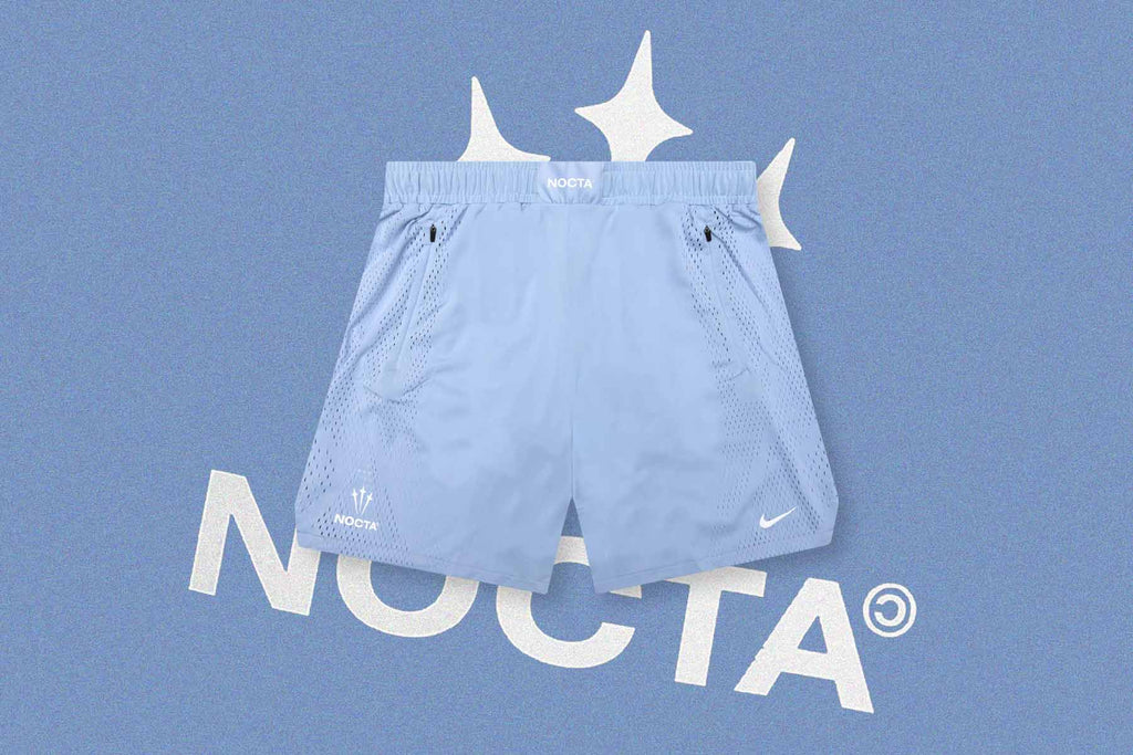NOCTA Shorts Cobalt Bliss White