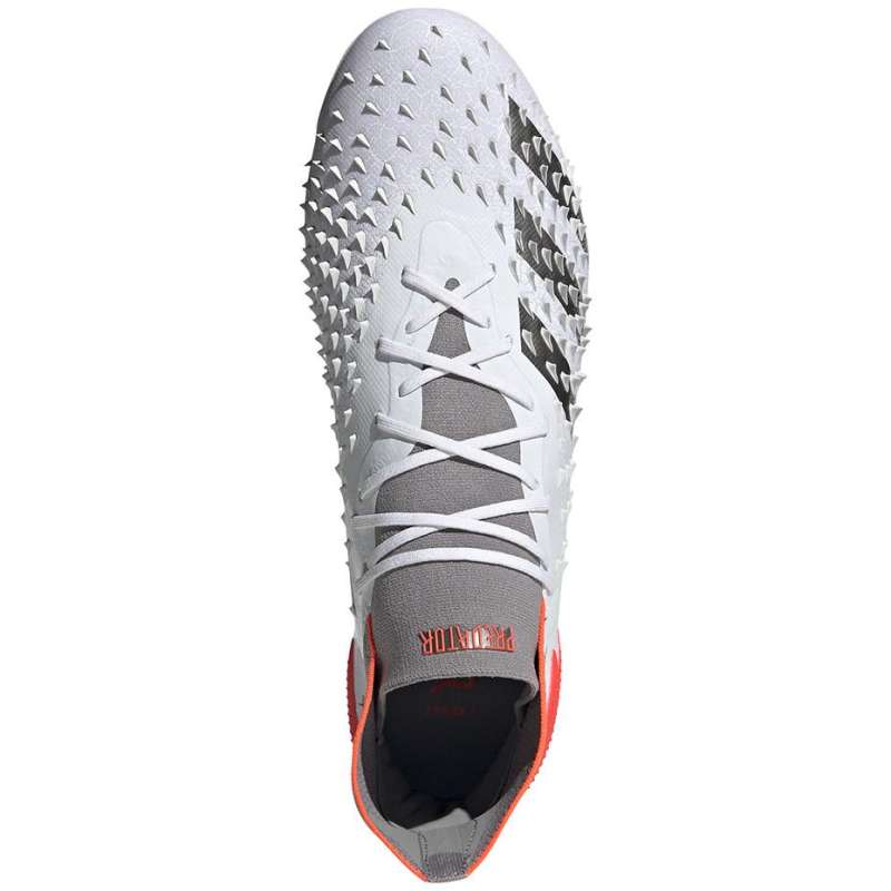 adidas Predator Freak 1 Firm Ground Soccer Shoes White