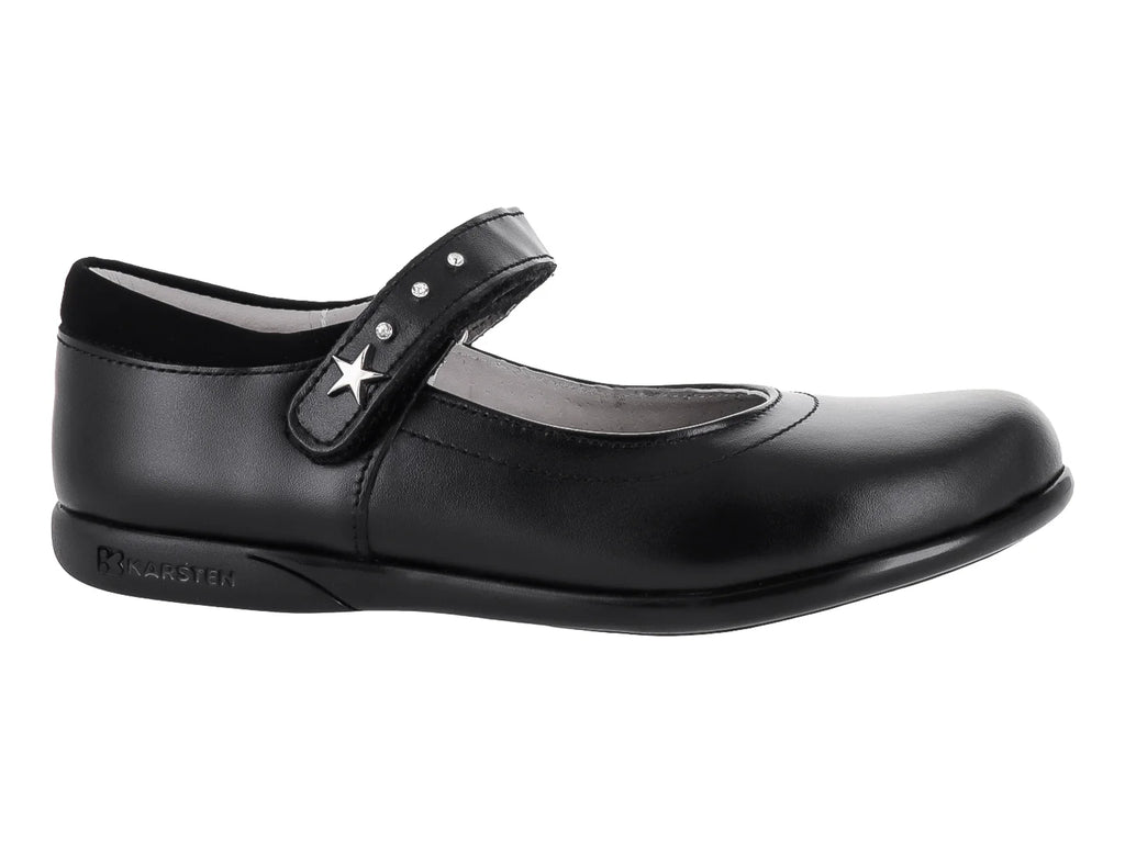 Zapatos Karsten de Piel Negro para Niña