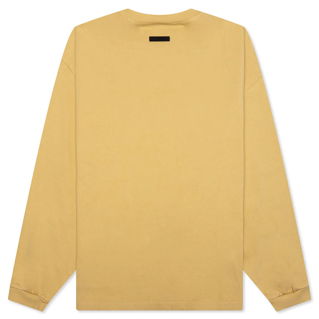 Heavy L S Tee Amber