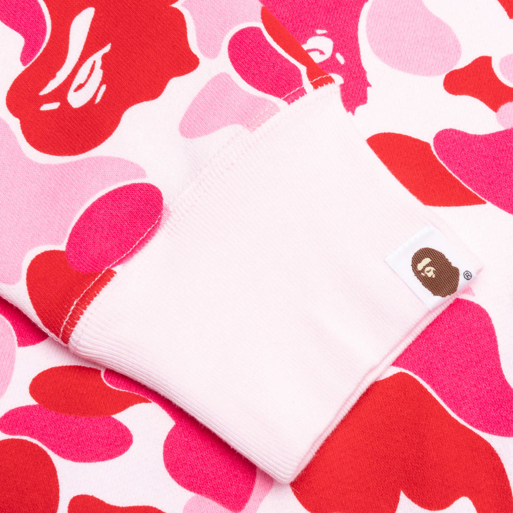 ABC Camo 2nd APE Pullover Hoodie Pink