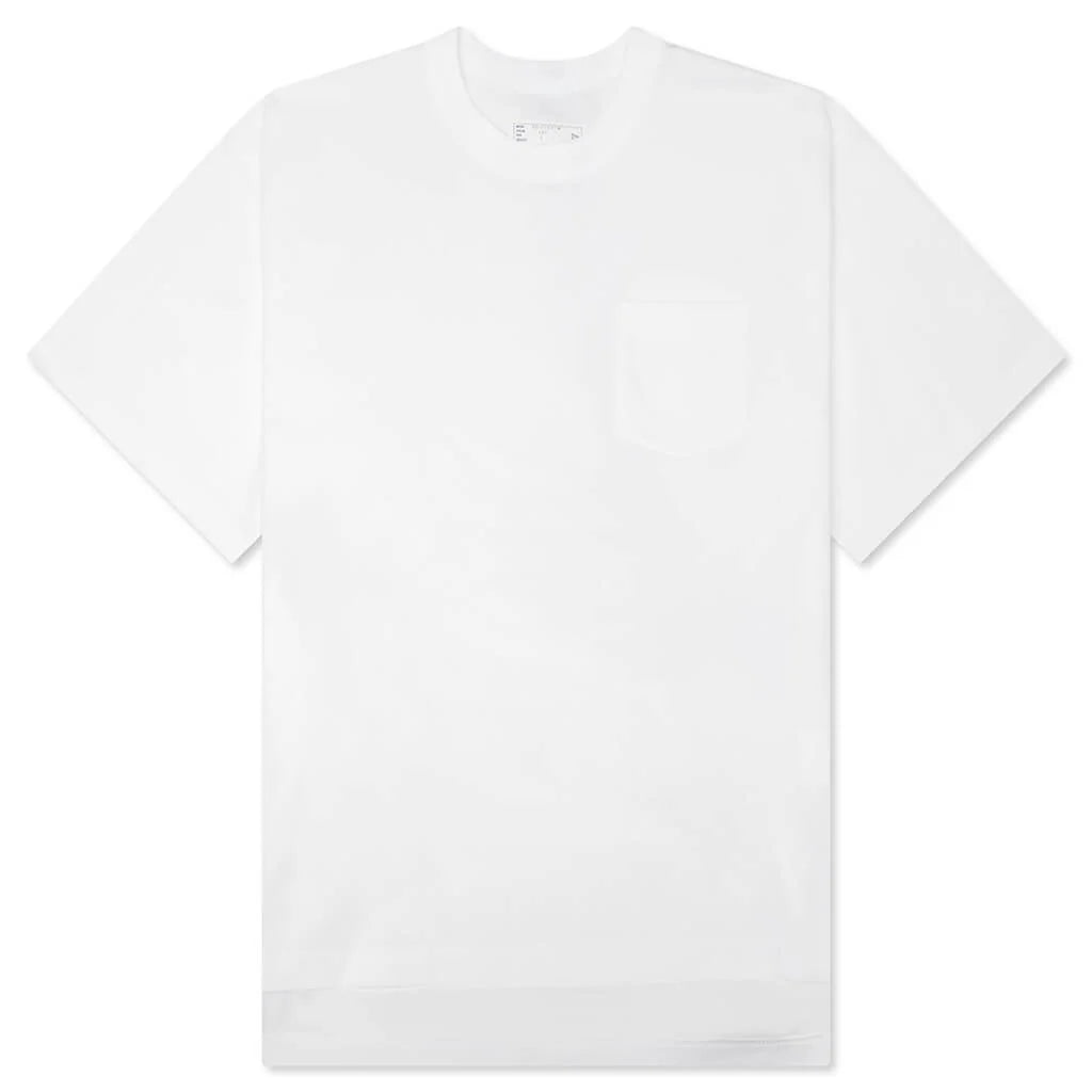 Cotton Jersey T Shirt White