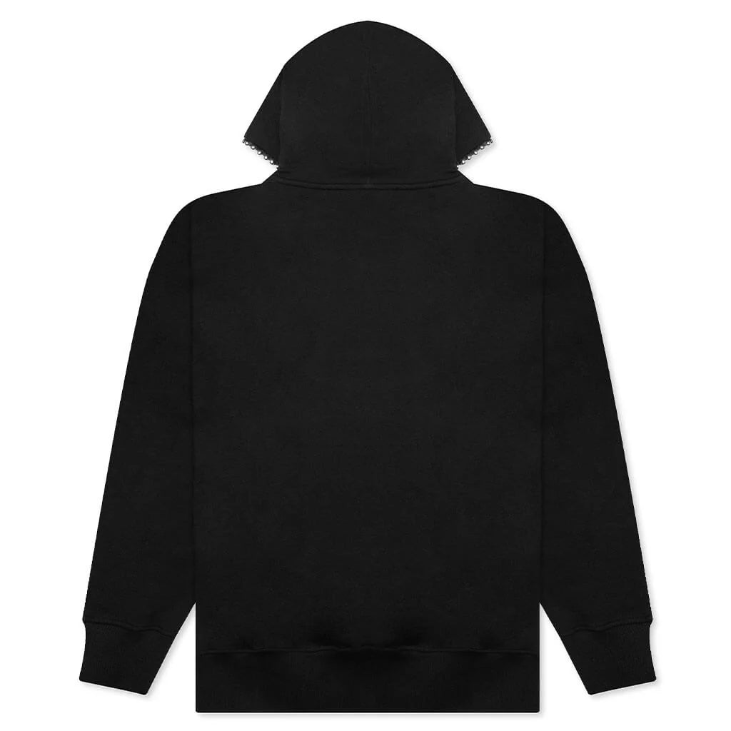 Ball Chain Hoodie Black