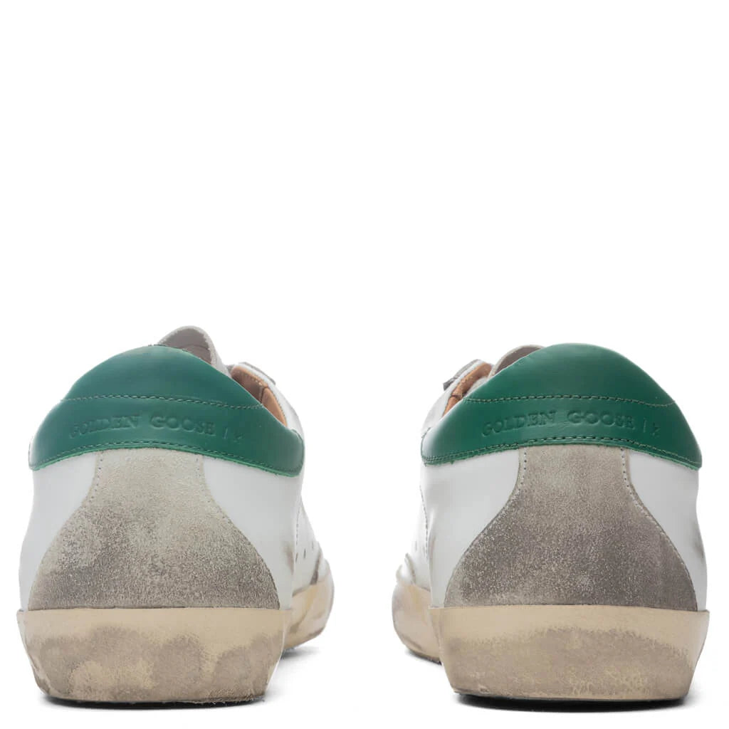 Super Star Sneakers White Ice Green