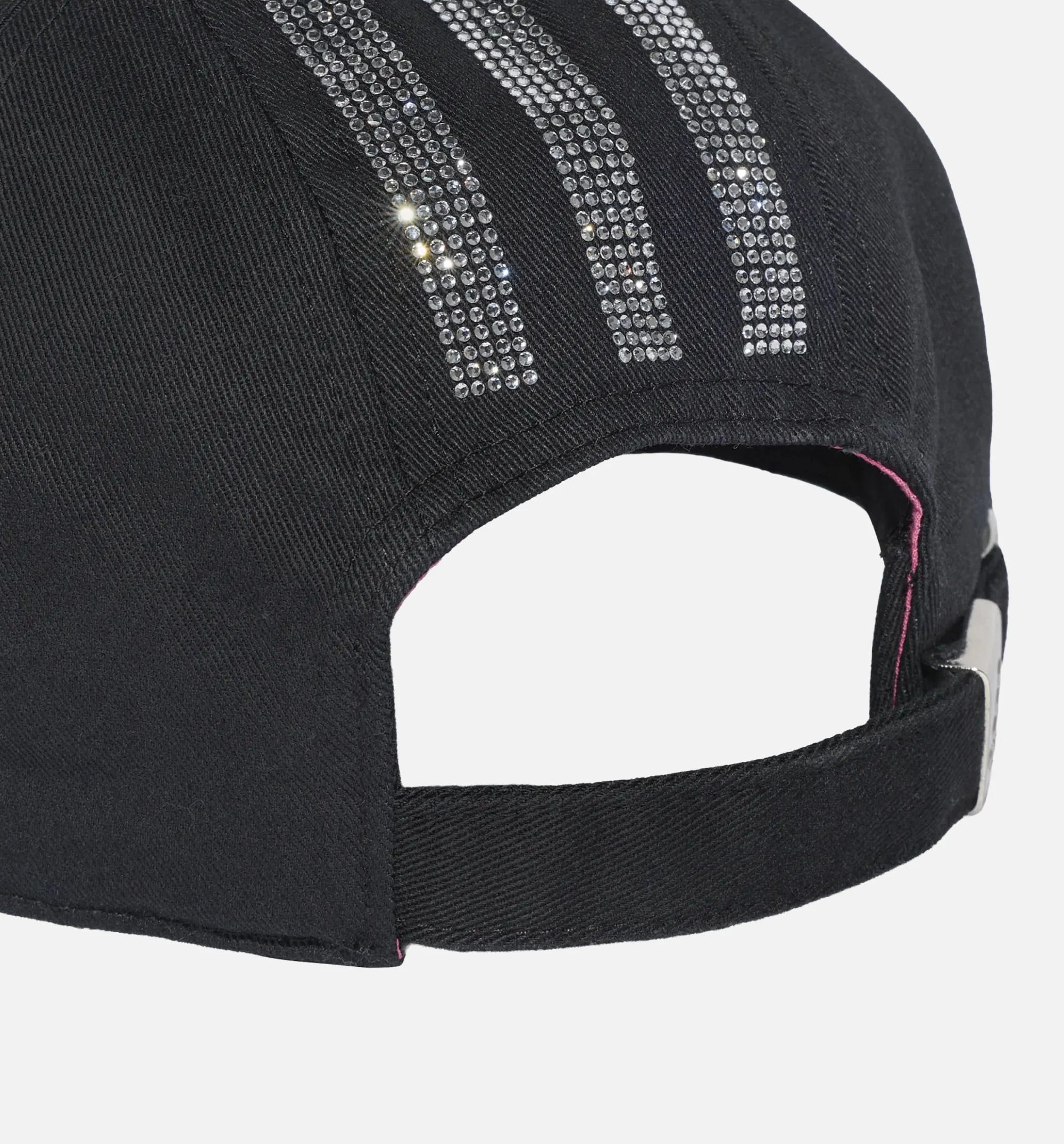 Sp5der Rhinestone Cap Mens Hat Black
