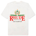 East Hampton Crest Tee Vintage White
