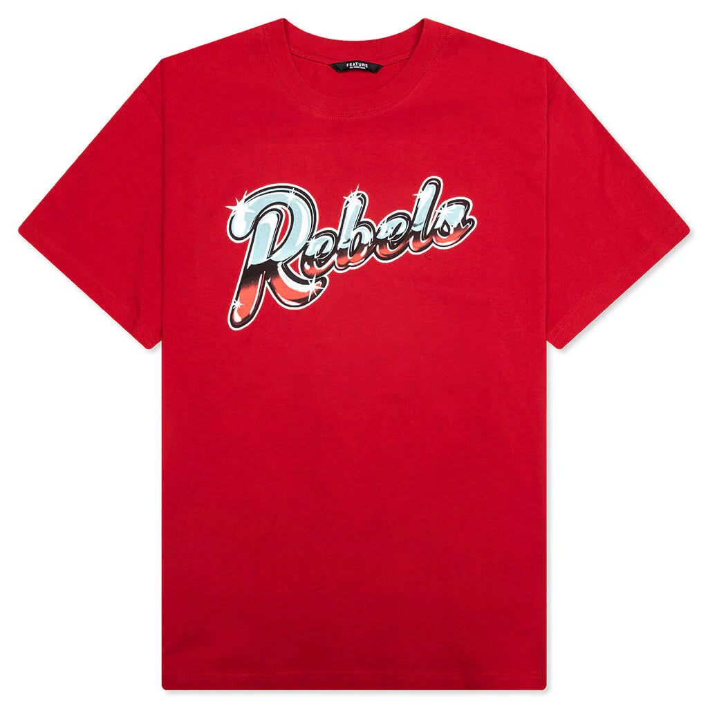 Feature x UNLV Chrome Rebels Tee Red