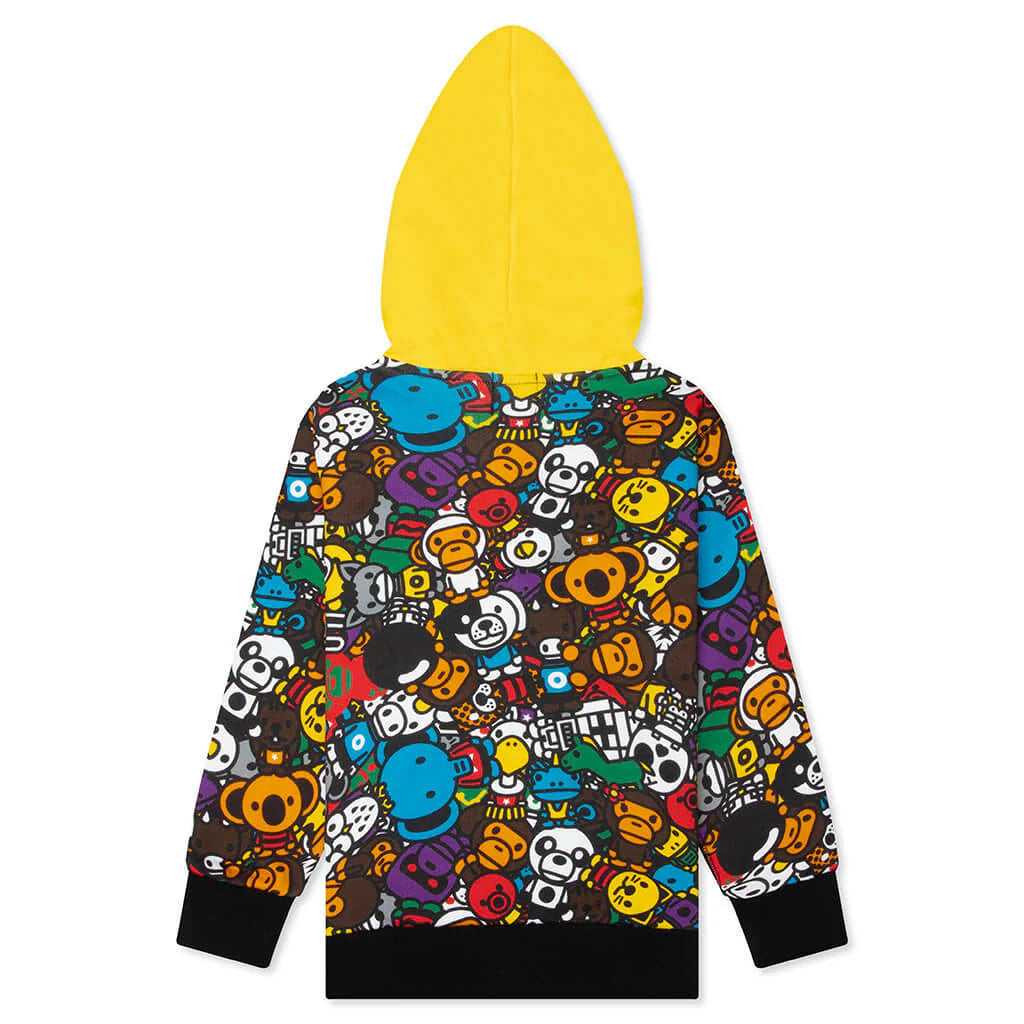 Kids Milo All Safari Shark Zip Hoodie Multi