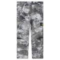 Dissolving Grid Camo Loose Fit Pants Grey