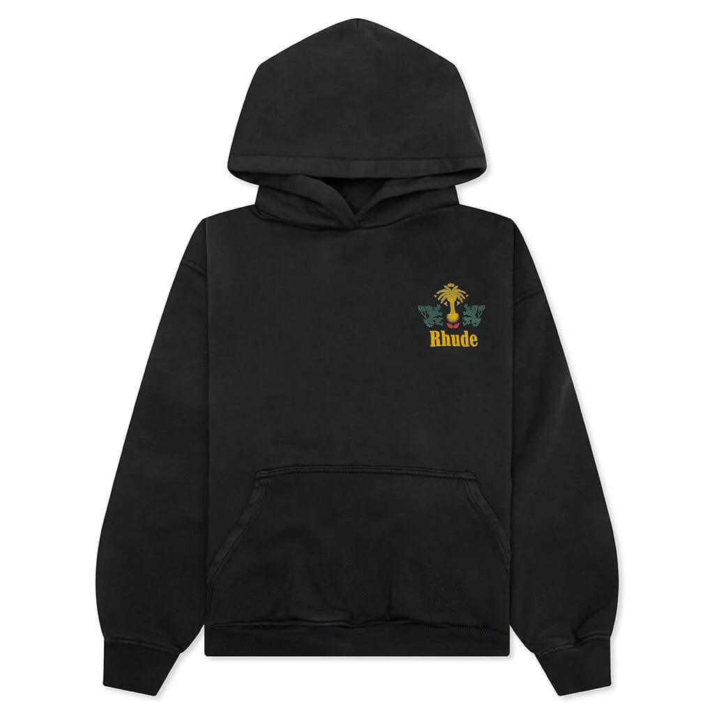 Rhude Tabaco Hoodie Vintage Black
