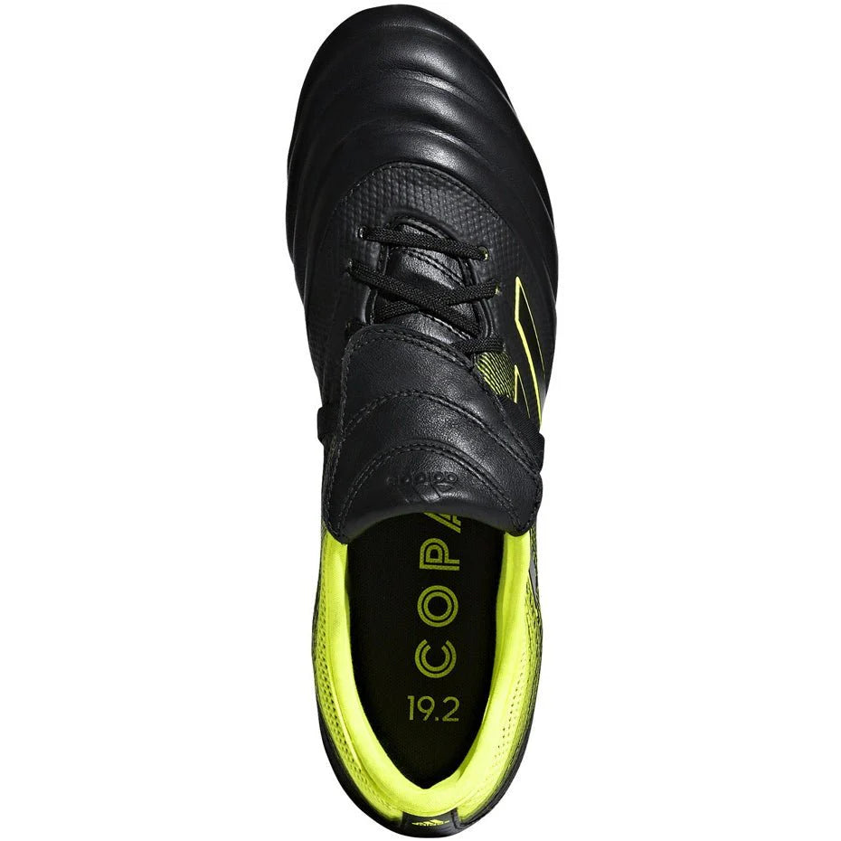 adidas Copa Gloro 192 FG Soccer Cleats Black Yellow