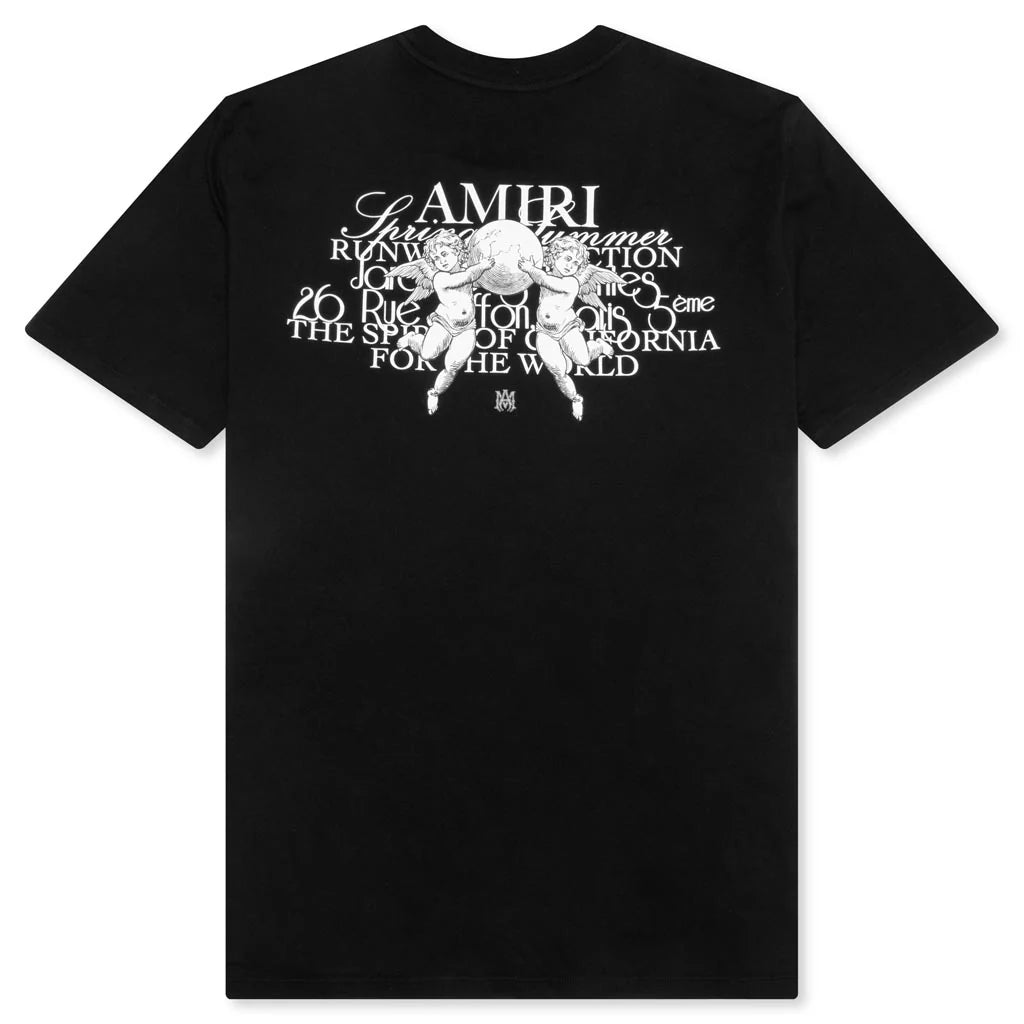 Cherub Text Tee Black