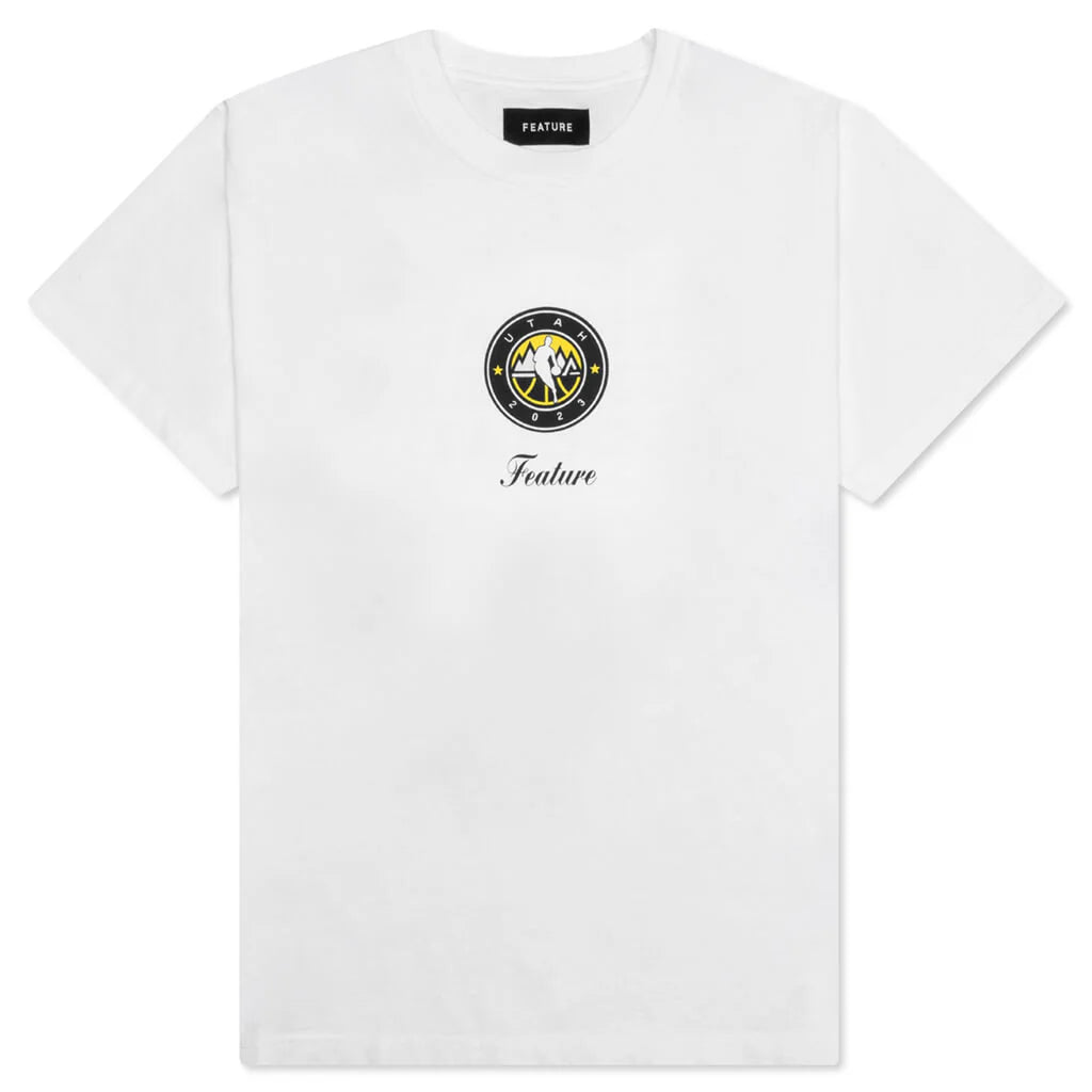NBA Salt Lake City Tee White