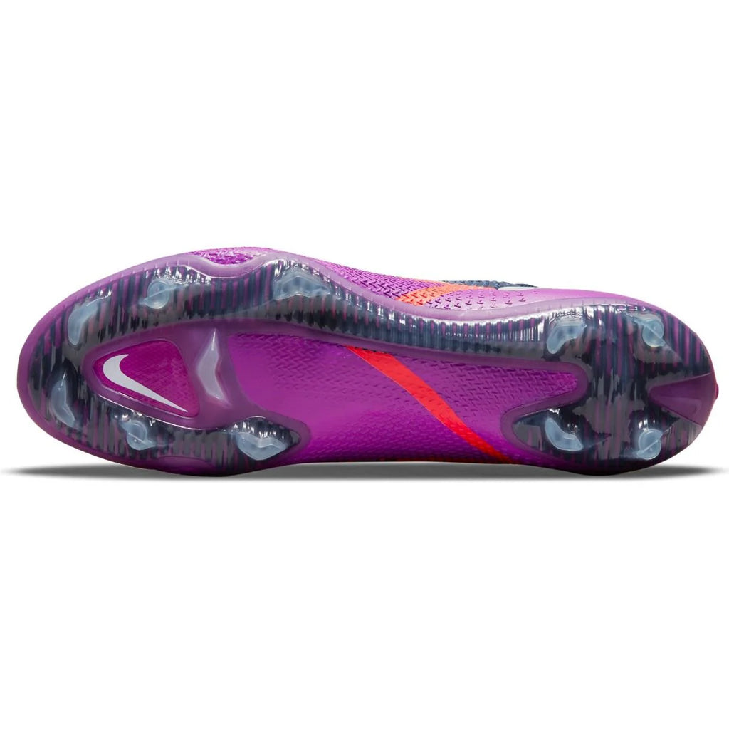 Nike Phantom GT2 Elite FG Firm Ground Soccer Cleats Navy White Purple