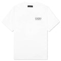 Bones Stacked Tee White