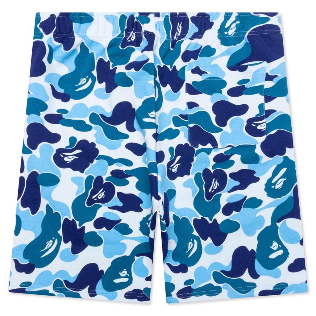ABC Camo Shark Sweat Shorts Blue
