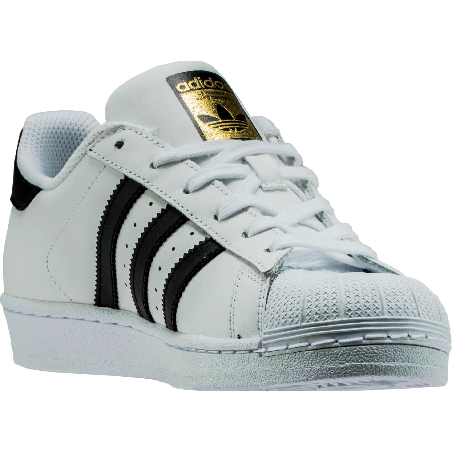 Superstar Grade School Lifestyle Shoe White Black