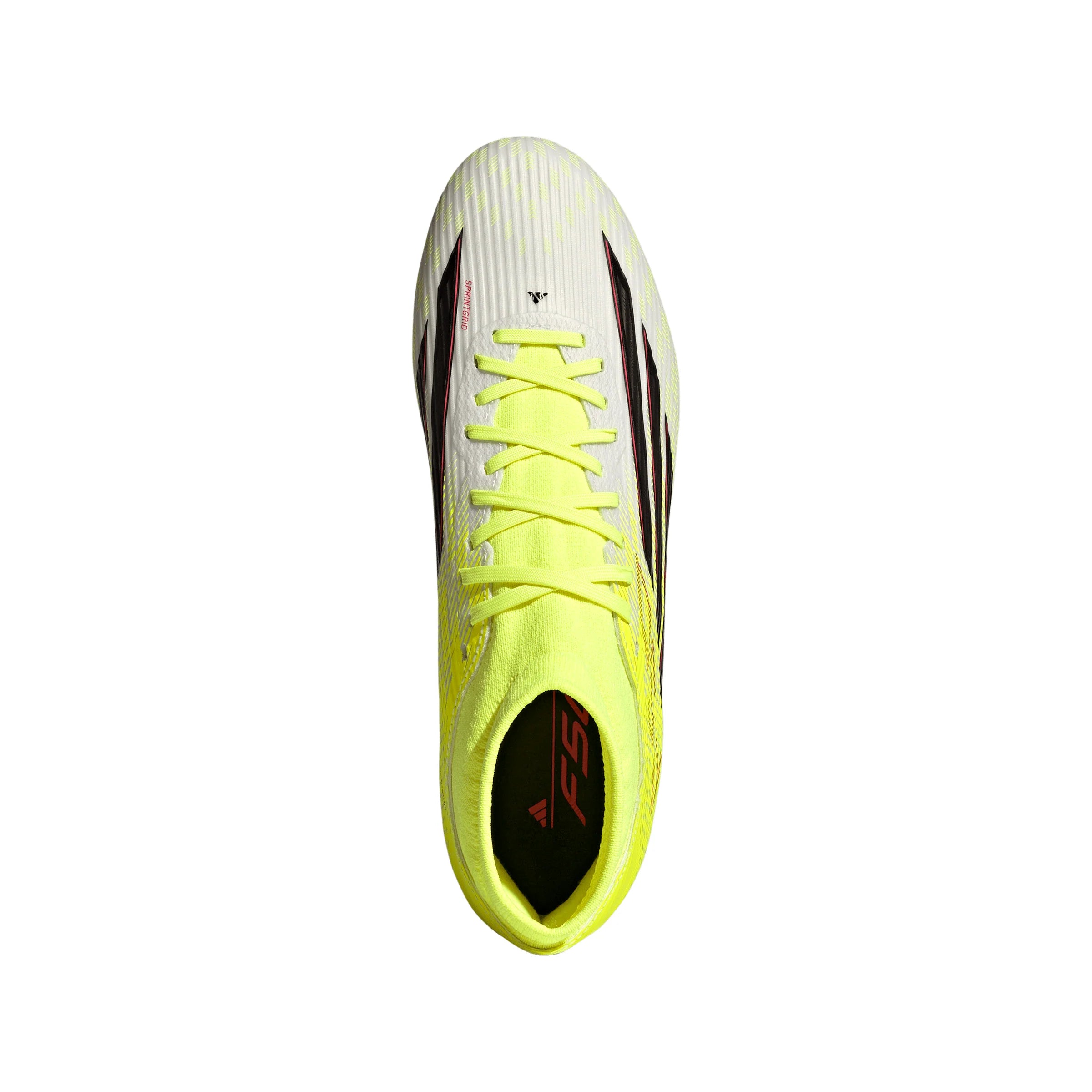 adidas F50 League Mid Cut FG MG Firm Ground Multi Ground Mens Soccer Cleats Yellow Black