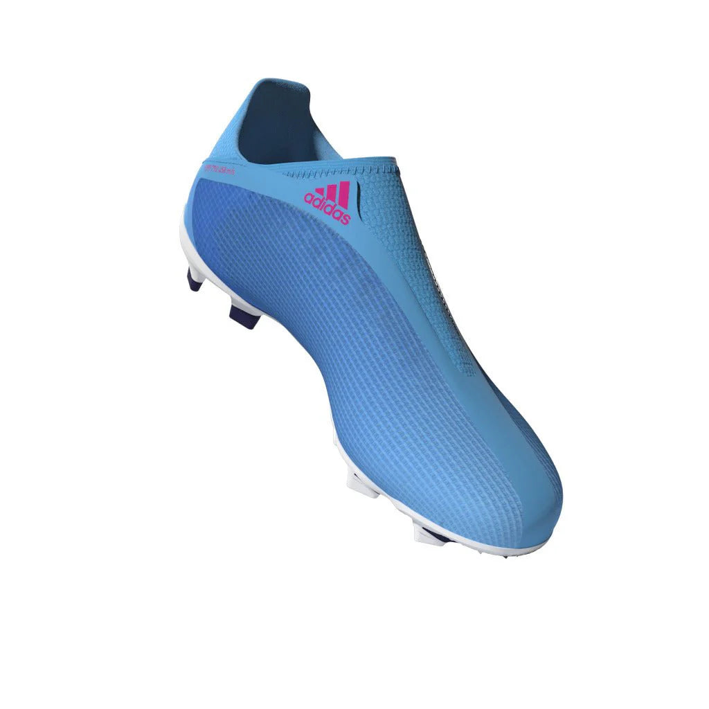 adidas Kids X Speed Flow 3 Laceless FG Firm Ground Cleats