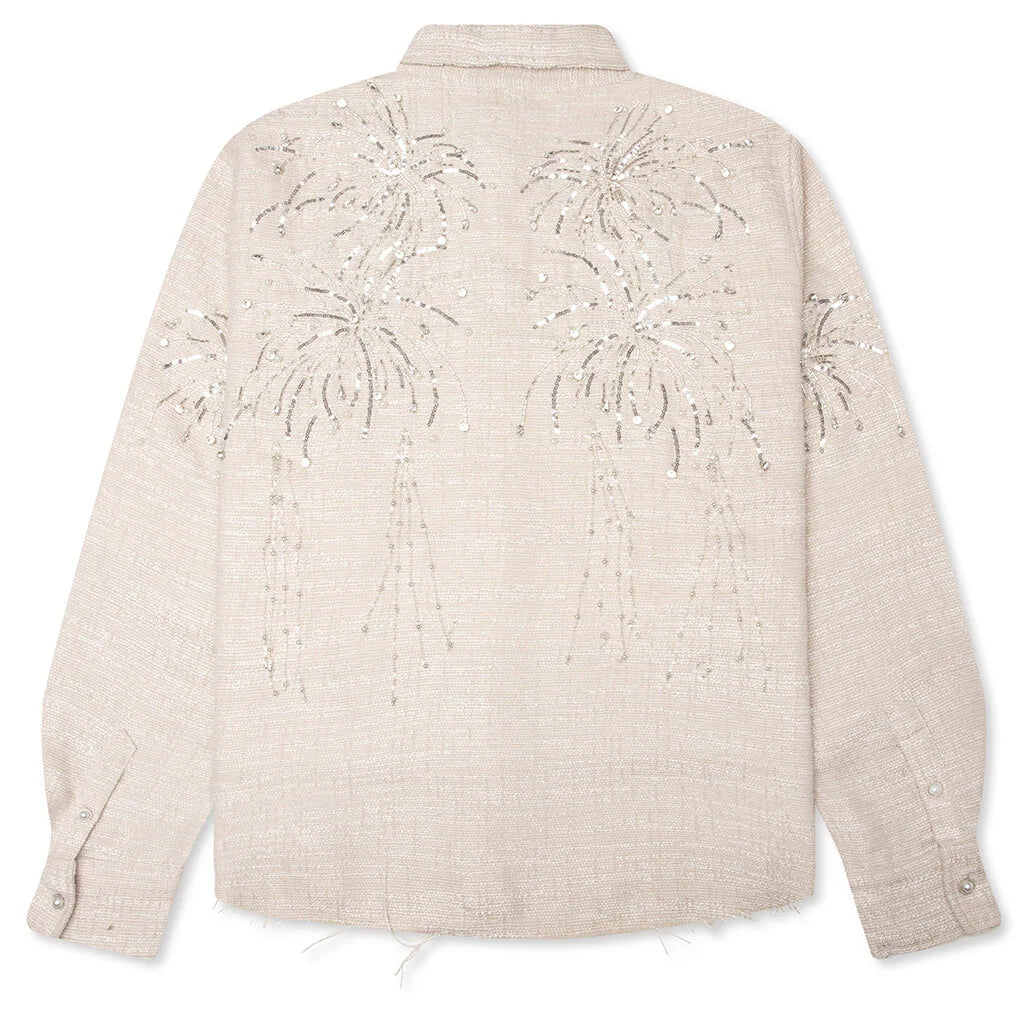 Fireworks Shirt Beige