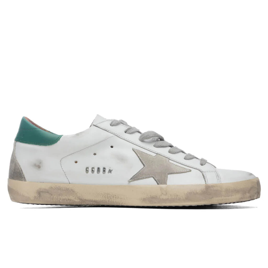 Super Star Sneakers White Ice Green
