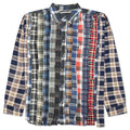 Ribbon Wide Flannel Shirt Assorted