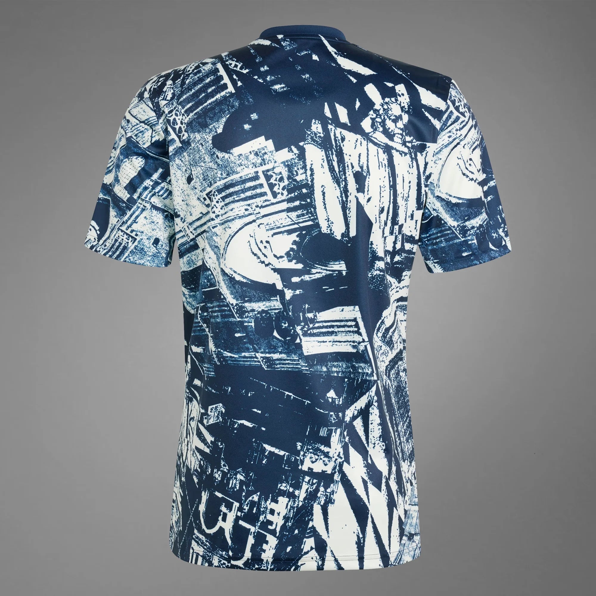 adidas FC Bayern Pre Match Jersey Off White Night Indigo