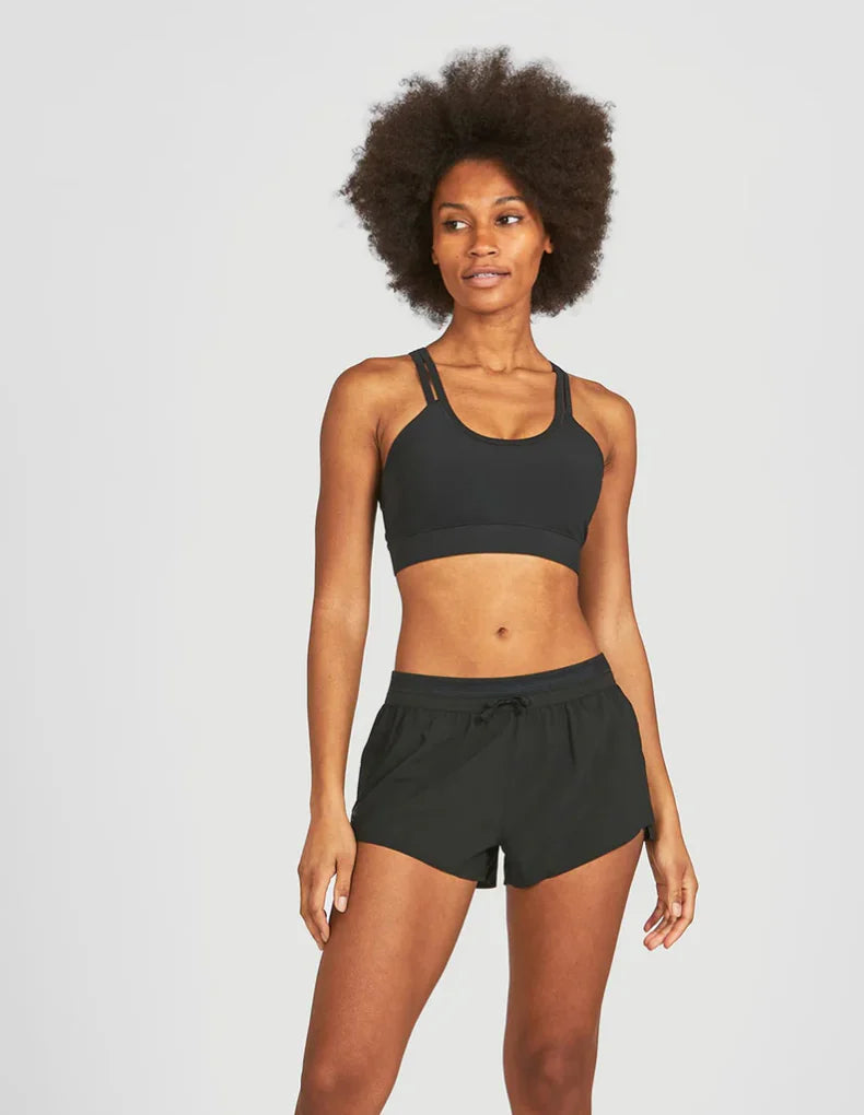 Womens Janji 3AFO Middle Shorts
