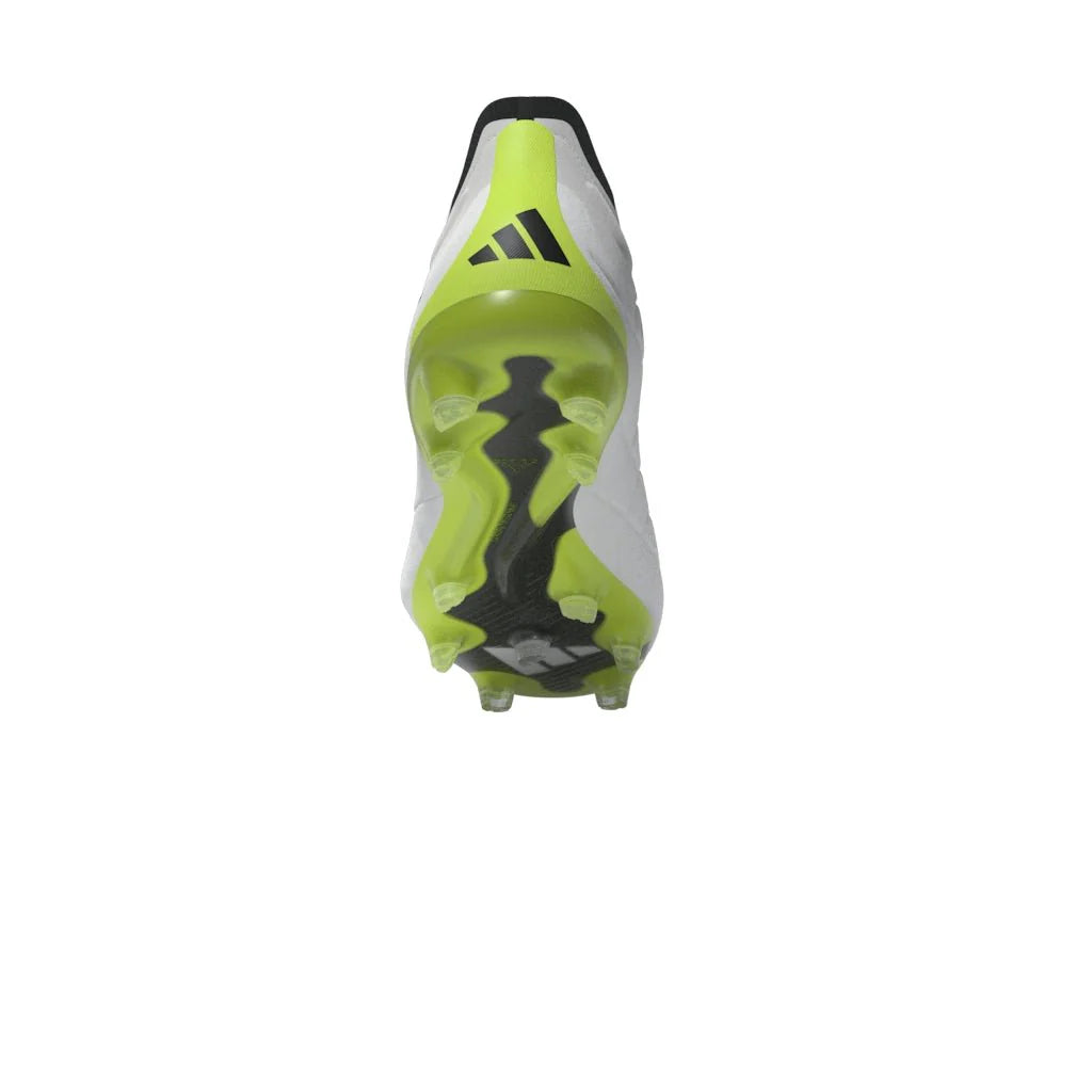 adidas Copa Pure FG Firm Ground Soccer Cleats White Black Lucid Lemon