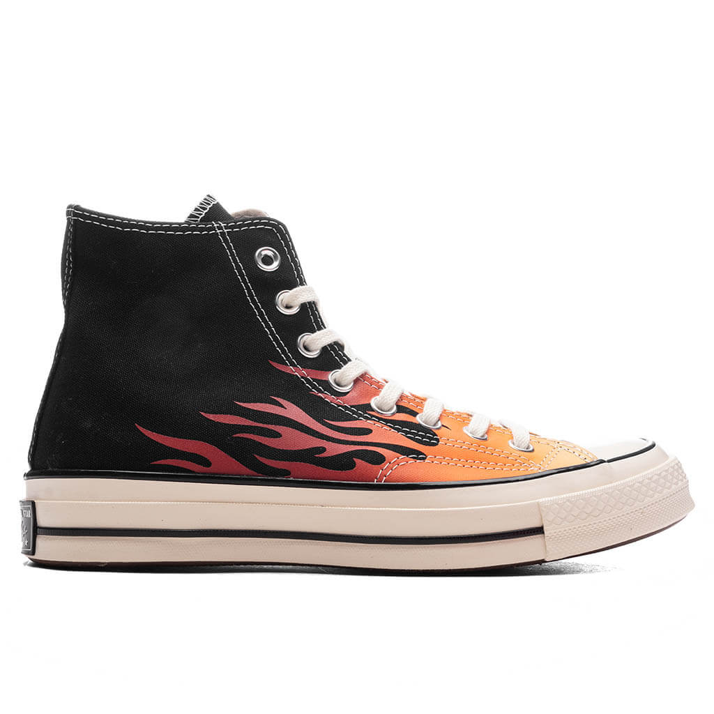 Chuck 70 Hi Fire Black Red Yellow
