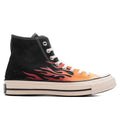 Chuck 70 Hi Fire Black Red Yellow