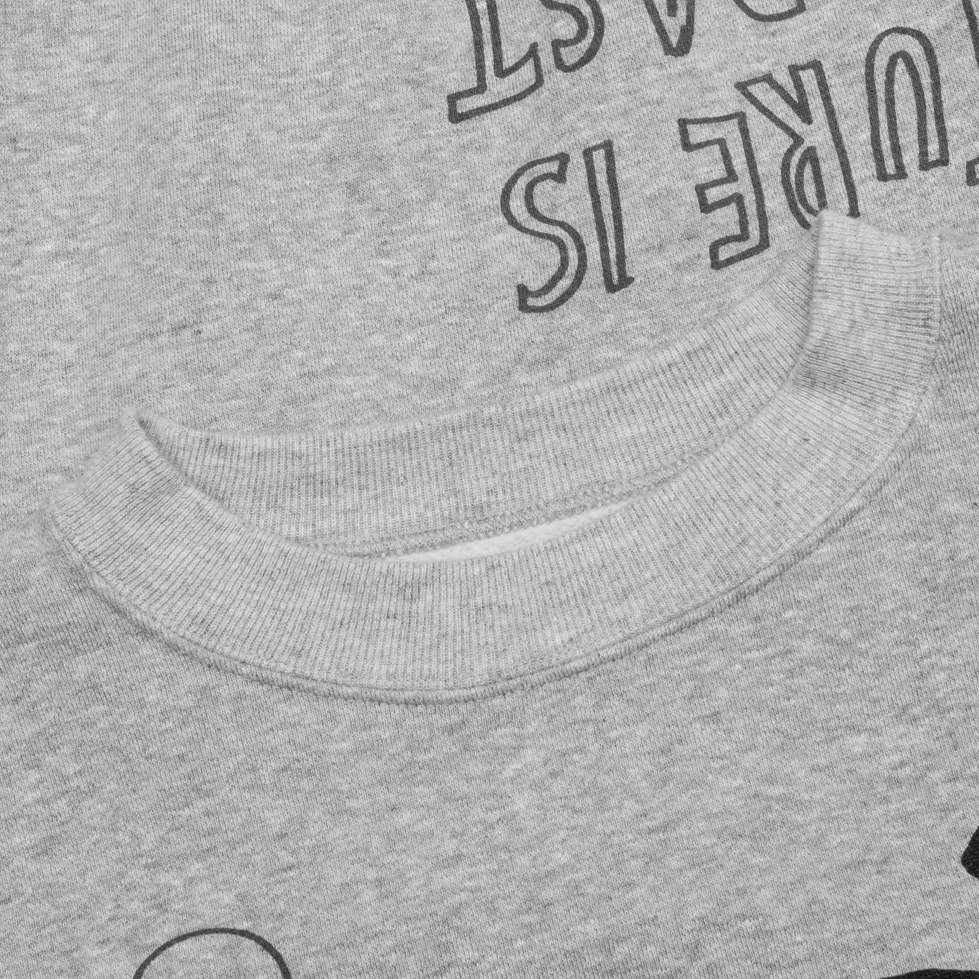 Graffiti Sweatshirt Grey