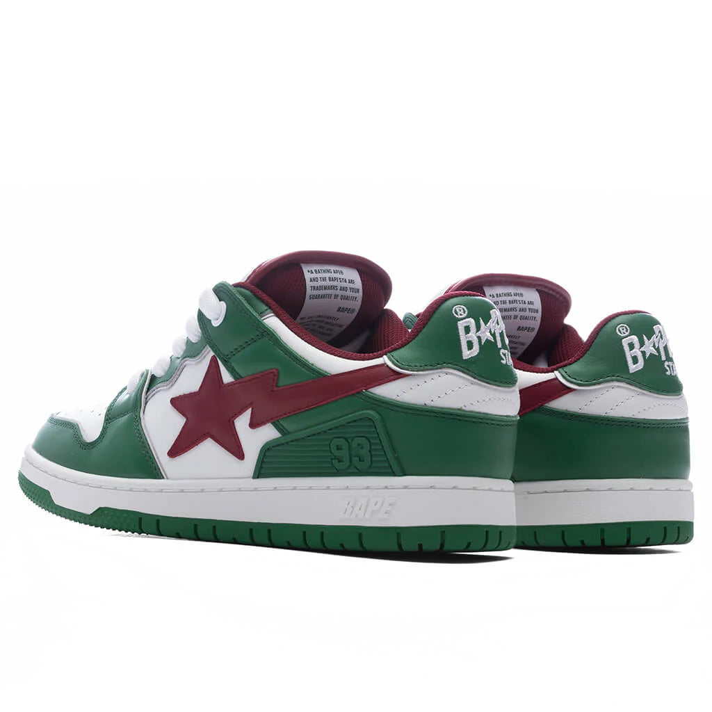 New Bape SK8 STA 1 M2 Green