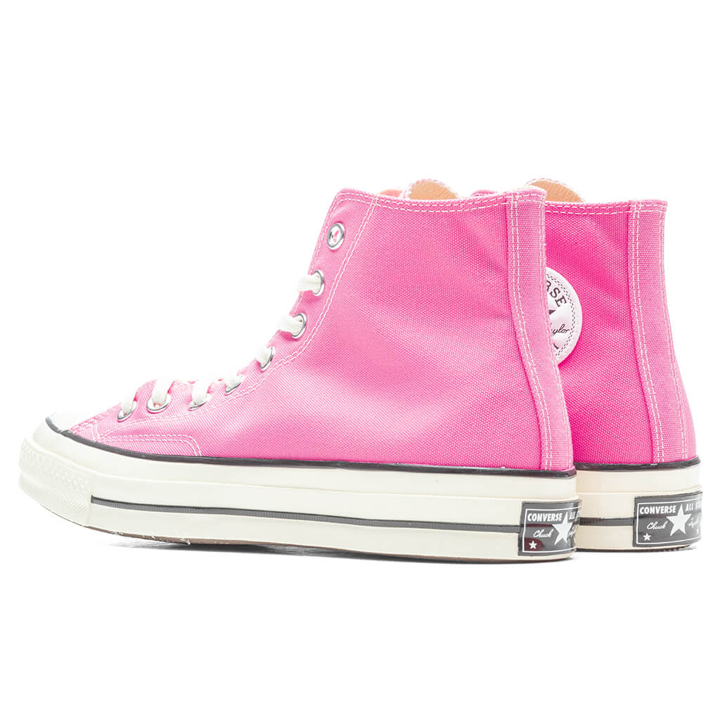 Chuck 70 Hi Pink Egret Black
