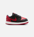 Air Jordan 1 Retro Low OG Banned Infant Toddler Lifestyle Shoe Black Black Varsity Red Summit White Free Shipping