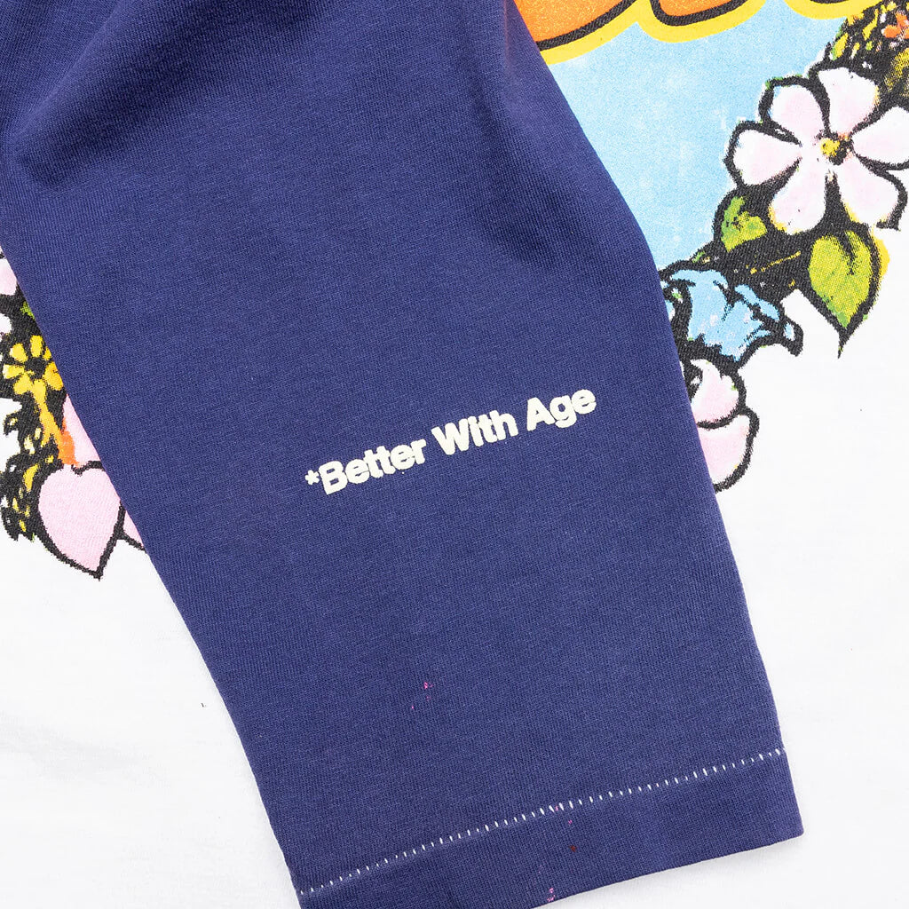 Shit Fuck Raglan Tee Shirt Multi