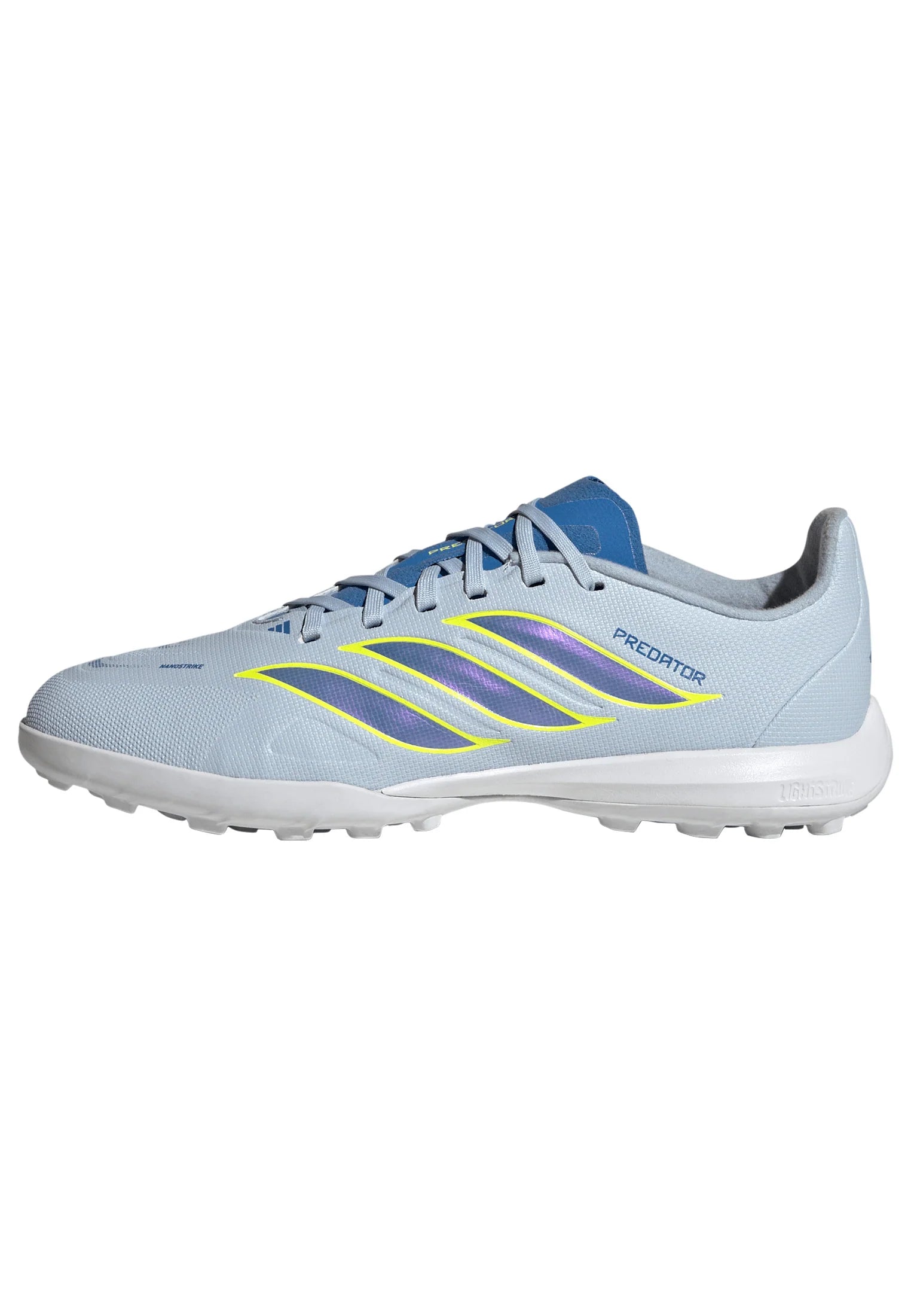 adidas Predator League TF Turf Youth Soccer Cleats Sky Blue Yellow