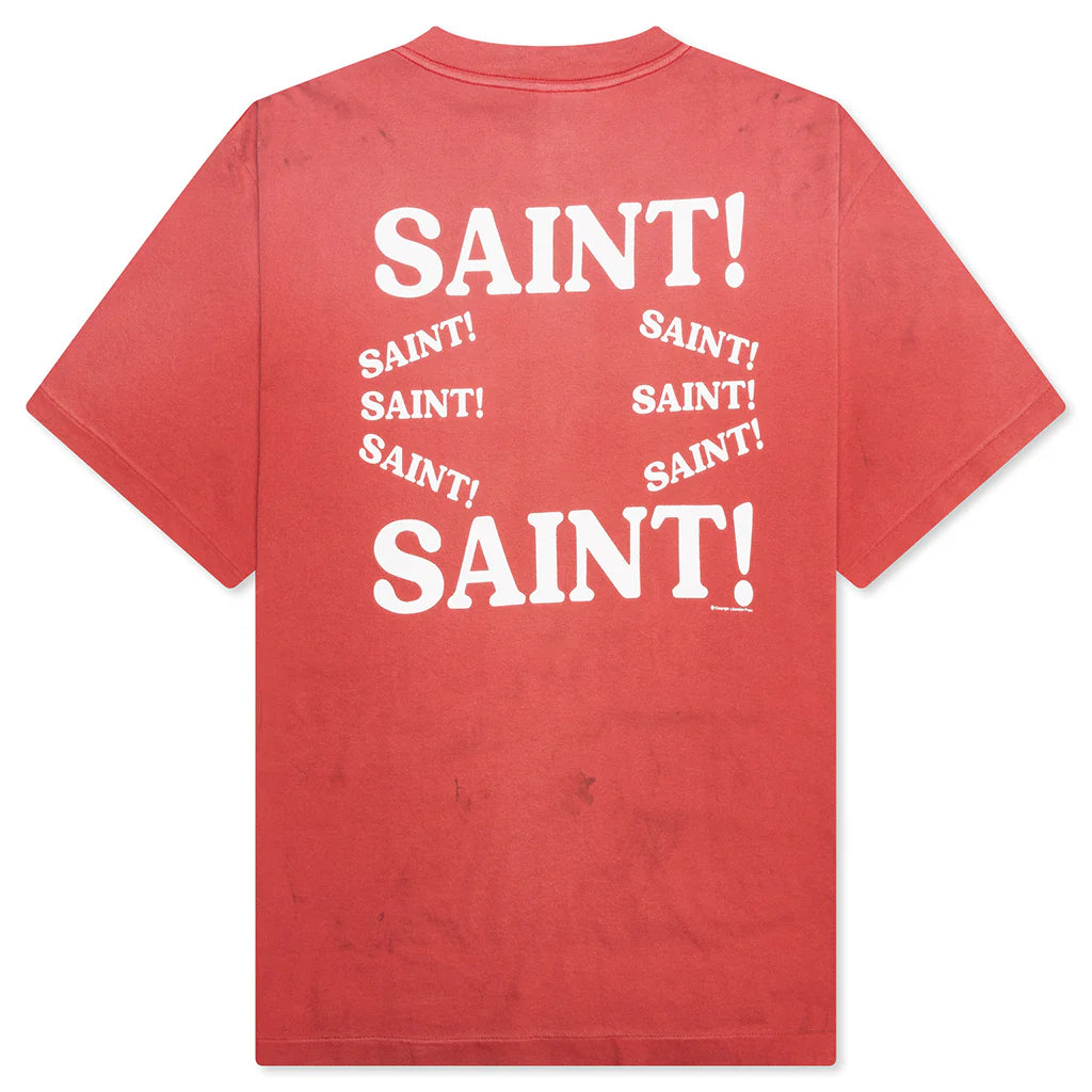 Saint S S Tee Red