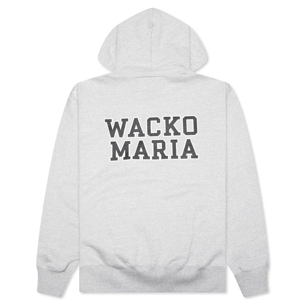 Heavyweight Pullover Hooded Sweatshirt Type 2 Gray