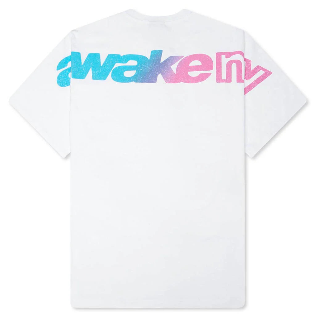 Gradient Sport Tee White
